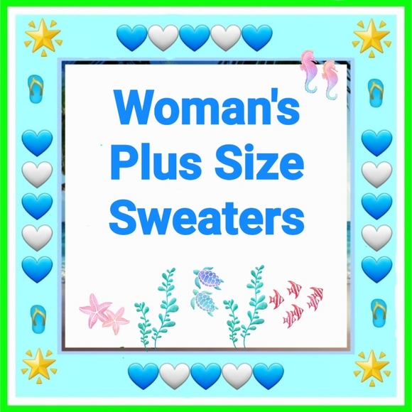 Ladies Plus Size Sweaters - Picture 10 of 11